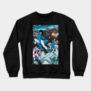 invincible scene Crewneck Sweatshirt